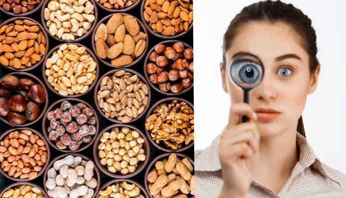 Read more about the article ਨੇਚੁਰਲੀ ਆਪਣੀਆਂ ਅੱਖਾਂ ਦੀ ਰੌਸ਼ਨੀ ਸੁਧਾਰਨ ਲਈ ਇਨ੍ਹਾਂ ਸੁੱਕੇ ਮੇਵਿਆਂ ਨੂੰ ਖਾਓ ਰੋਜ਼ਾਨਾ