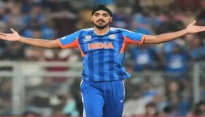 Read more about the article ਅਰਸ਼ਦੀਪ ਸਿੰਘ ਖਿਲਾਫ਼ ICC ਦਾ ਐਕਸ਼ਨ! ਮੈਚ ਫੀਸ ਦਾ 15% ਕੱਟਿਆ, ਵਰਲਡ ਕੱਪ ਫਾਈਨਲ ‘ਚ ਤੋੜਿਆ ਸੀ ਇਹ ਵੱਡਾ ਨਿਯਮ