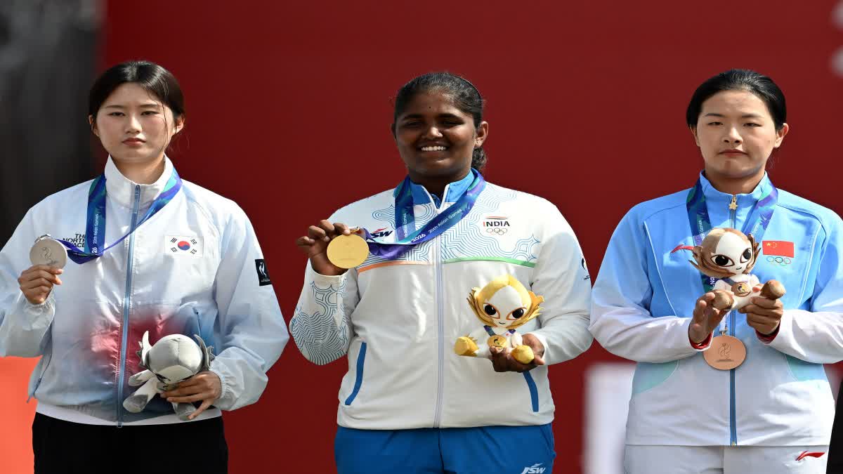 You are currently viewing Asian Games 2026: 14ਵੇਂ ਦਿਨ ਭਾਰਤ ਨੇ ਜਿੱਤੇ ਕਈ ਸੋਨ ਤਗ਼ਮੇ, ਤੀਰਅੰਦਾਜ਼ੀ, ਗੋਲਫ, ਕ੍ਰਿਕਟ, ਕੁਸ਼ਤੀ ਤੋਂ ਬਾਅਦ ਹਾਕੀ ‘ਚ ਵੀ ਗੋਲਡ